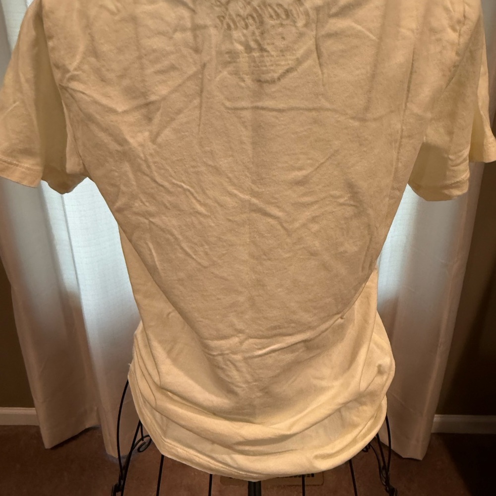 Coca-Cola Cream Colored Tee with Colorful Logo - Picture 2 of 6
